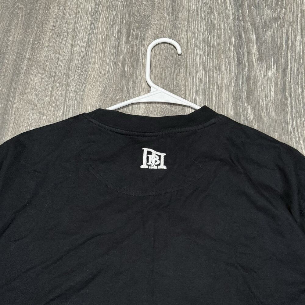 Rare Vintage Y2K Tupac Shakur Makaveli Brand Printed Black Shirt Rap HipHop Sz L - Picture 4 of 9